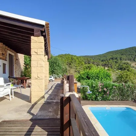 Tipica Ibicenca Con Piscina Privada! * 聖安東尼奧
